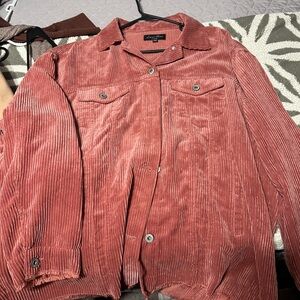 Love Tree Corduroy Jacket in Rust